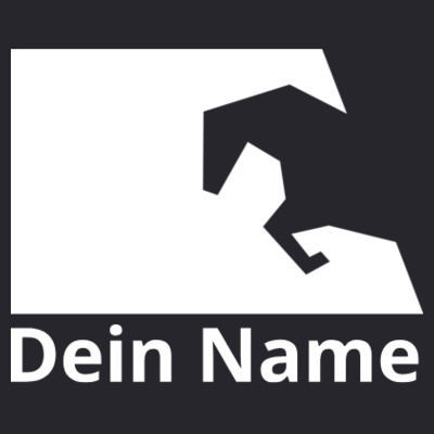 Brustdruck mit Namen - Round-T Heavy (180g/m²) Design