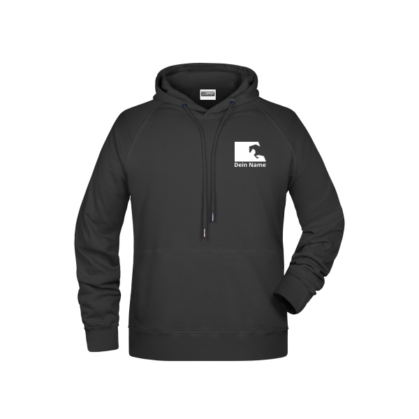 Brustdruck mit Namen - Men's Hoody Miniaturansicht